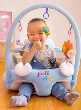 ij学宝宝学座椅婴幼儿童沙发安全摔安抚餐椅训练72165坐姿3防-12