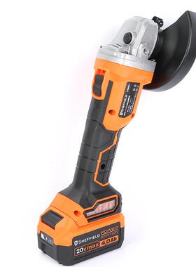 钢盾SHEFELDS700I301双版20V无刷角VLE电磨F机125mm磨片直径