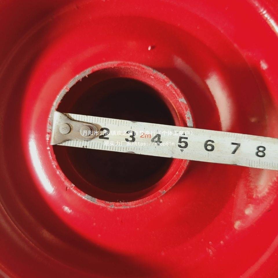 万向轮工地电动三轮车灰斗车配件大全翻斗车转向轮耐磨实心轮