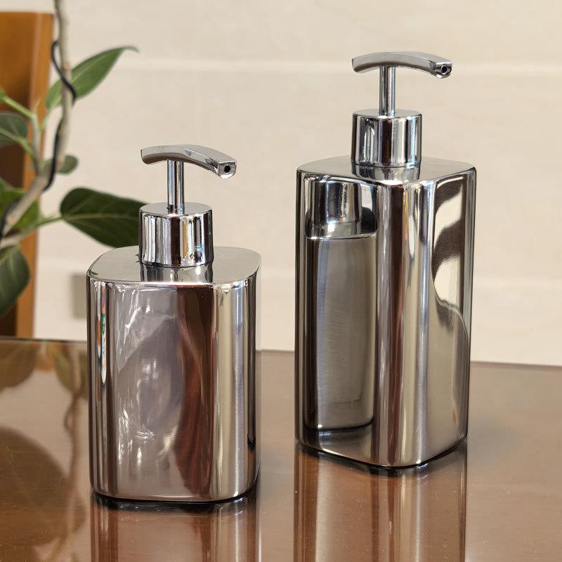 出口品质340不锈钢乳液无品牌/瓶皂面器洗手液瓶镜5液00ml