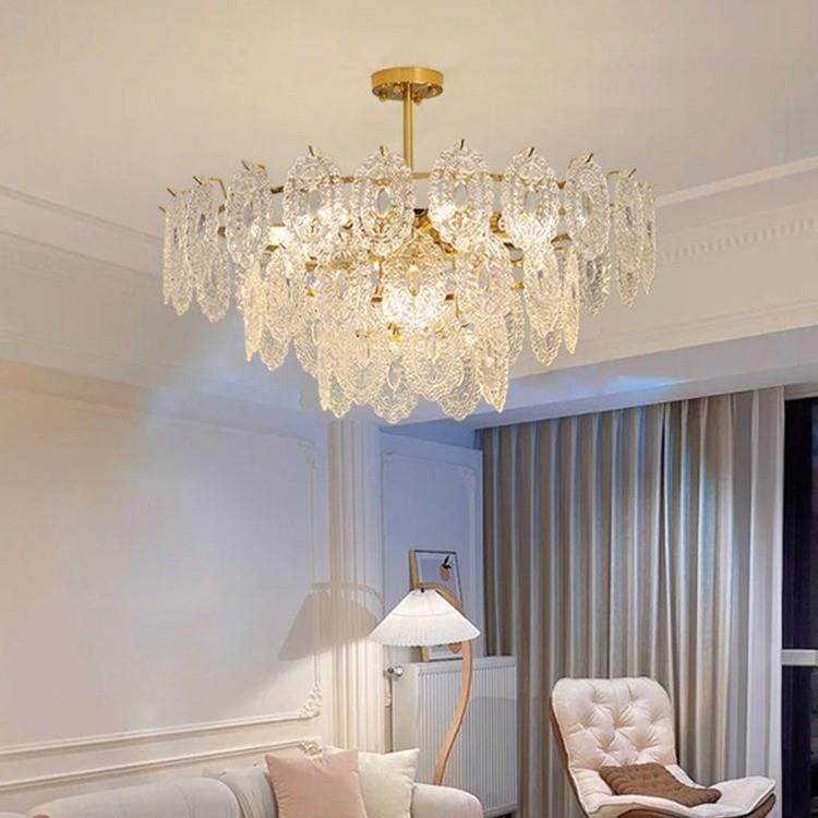 法式厅轻奢水晶吊灯966主卧室奶油风新复古大气客灯网红0225年款,家装灯饰光源,智能吊灯,淘宝优惠券,粉丝福利购,淘宝优惠卷