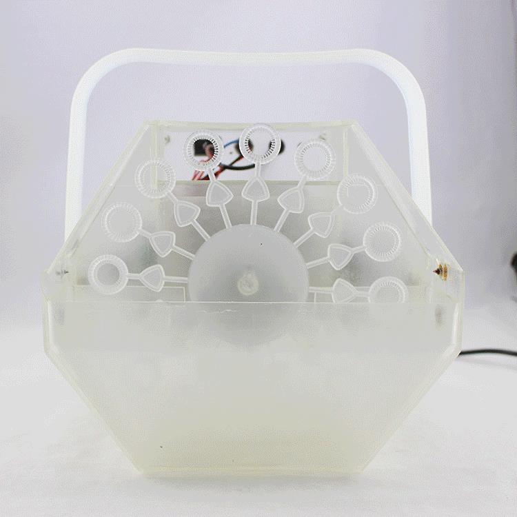 原光机厂直流12V透明带灯泡泡发带YG-FM62提手便携儿式户外童娱乐