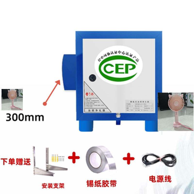 油烟净化器小型一体机朲惒4000风量商用餐饮饭店厨房烧烤酒店家用