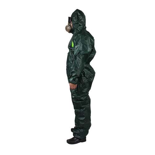 Microgard/微护佳MC4000绿色双袖连体防护服GR40-T-99-111