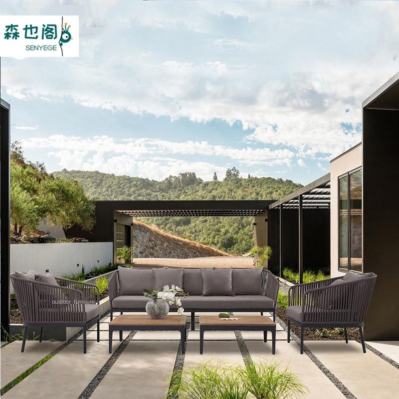 藤三椅藤编户院28251外沙发防水组合厅庭室外藤制藤艺沙客发家具