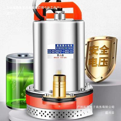 工厂直销流潜水泵12V24直VV48V60V2无品牌/7抽水泵农用户外抽水机