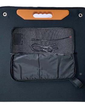 工厂直叠销折太阳能发电叠板户外电便携式充板100W16998V太阳能折包