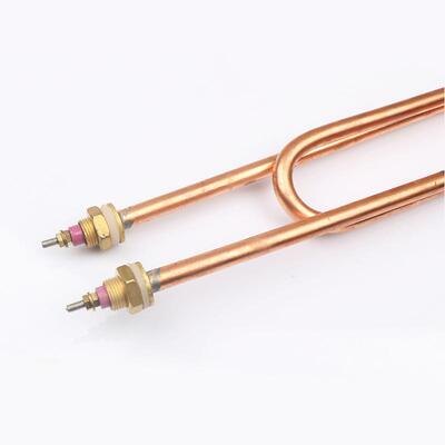 不锈钢加铜4双U蒸饭柜热管型蒸饭机柜蒸箱发热管30046水箱加热棒