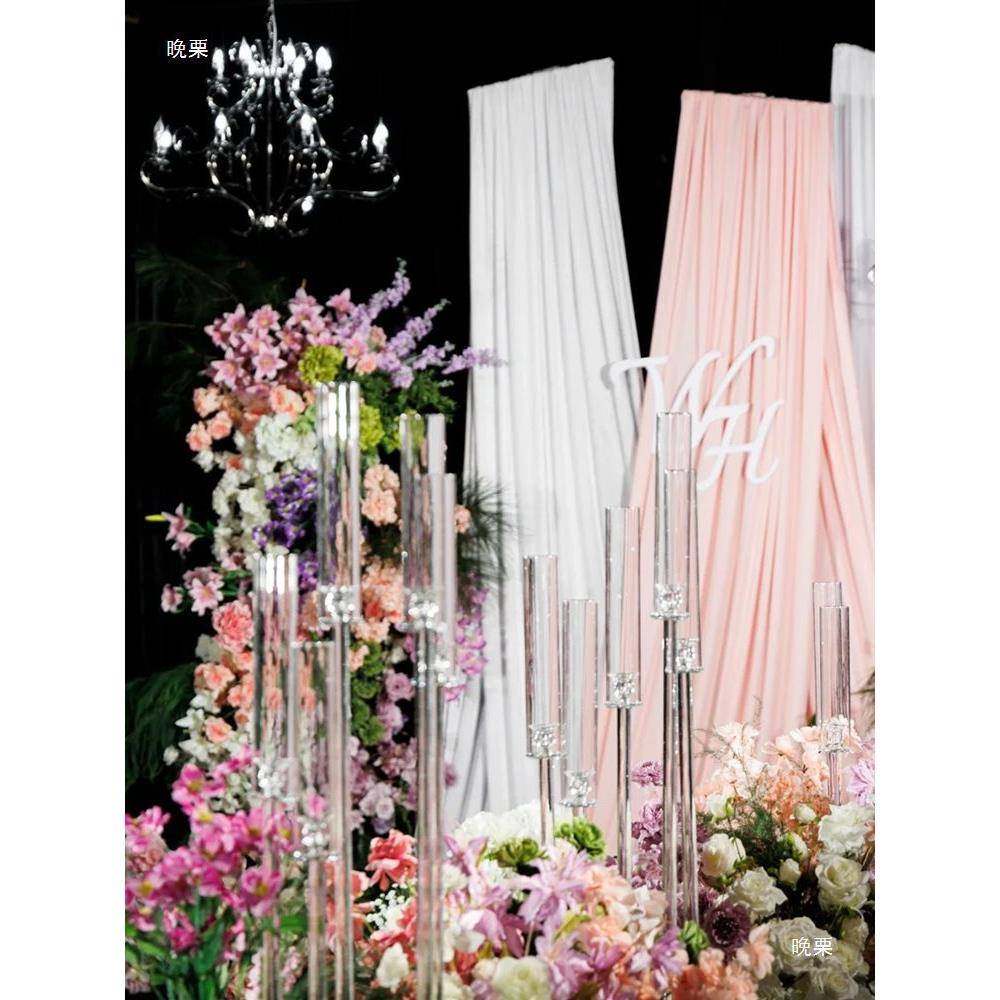 汽摆熊婚庆亚t$*&u+%l克力烛台路灯欧式轻奢引主桌装桃饰婚礼堂件,节庆用品/礼品,陪嫁用品套装,淘宝优惠券,粉丝福利购,淘宝优惠卷