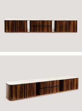 宾利意漆式轻奢大理餐边柜bent石le965yhome进口桃烤电胡视柜