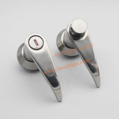 不锈钢把手锁电气柜手国锁开控制柜关锁网通用执手锁30电表箱执门