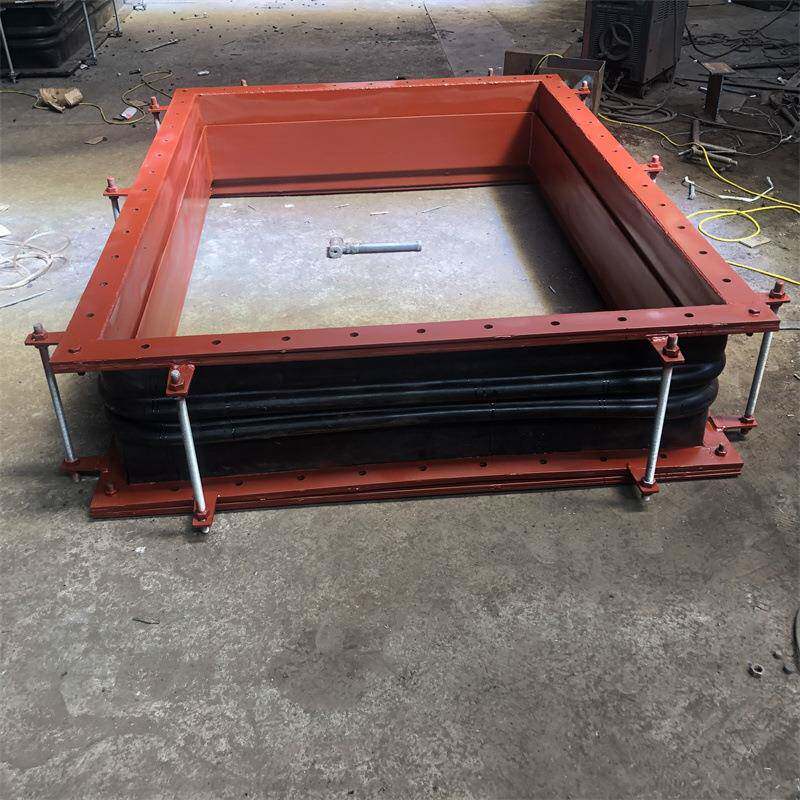 非道金属橡胶补偿器耐高温通纵JBG风管轴侧角向位移FUB橡胶膨胀节