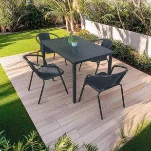 外塑木桌园花子椅子公园别墅酒店1旅游景点露台户阳台大排档夜市