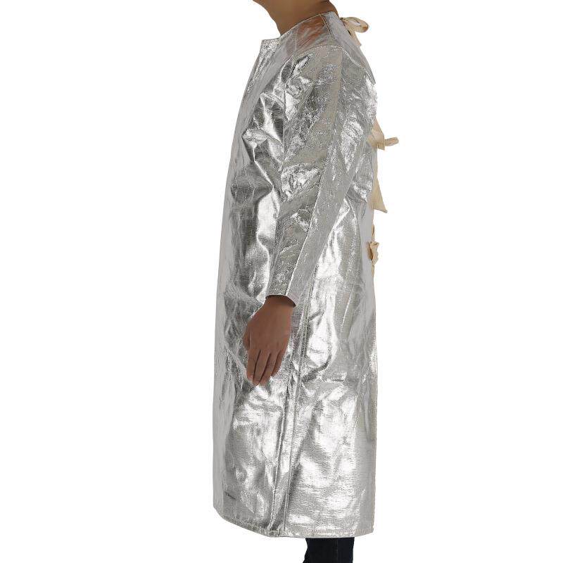 铝箔隔热防护反穿衣阻高温工业防护服作长款JKU冶炼化耐磨耐高温