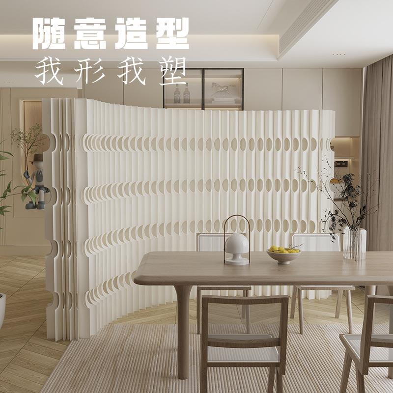 简易自装隔断办公室隔断客厅玄关分隔挡板卧室分割隔板墙屏风隔断