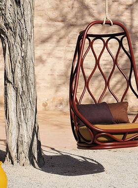 户千晃外秋吊摇篮椅鸟巢藤椅VBW室内懒人椅庭院阳台休闲吊椅大人