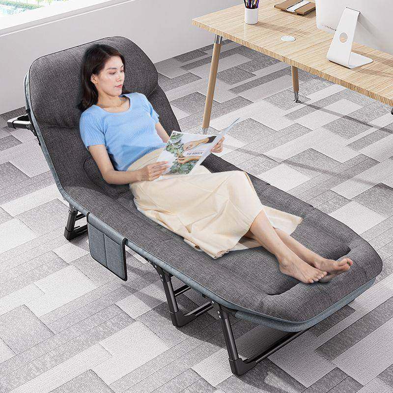 折叠床办人公室单XGO午休床躺椅家用简携易床户外便陪护行厂货源