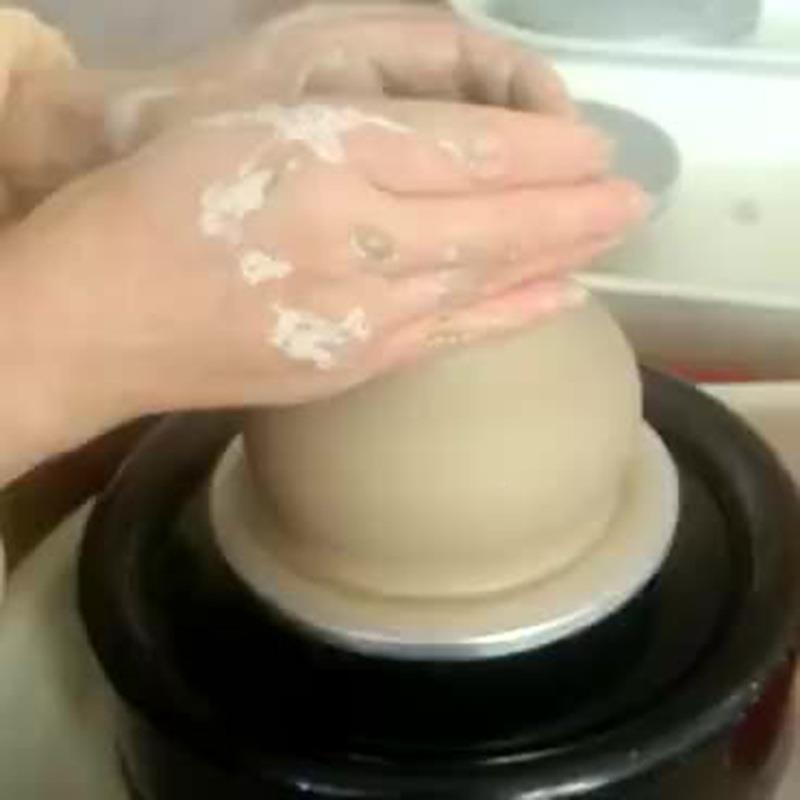 出口拉机陶迷你拉坯机指尖拉艺256484坯机月光盒学校宝桌面胚陶艺