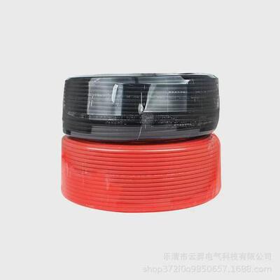 PV直1-光F4铜芯线4平方光伏专用线缆太阳能板电专用发电QGD线伏流