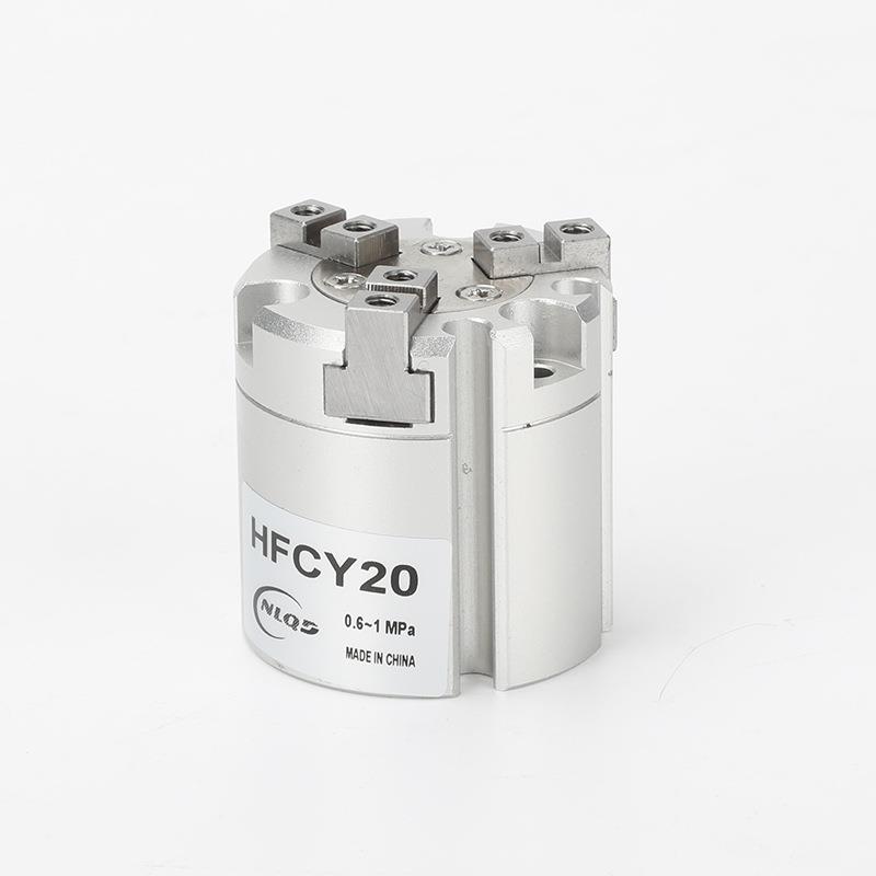 亚德客型HFCY/三爪气缸16/200/25/3240/5/NGE63四爪爪手指夹气缸