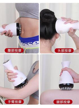 宫氏3按0档电动经络刷全身通FGU用带加热刮痧腹仪摩刷揉肚子脉疏