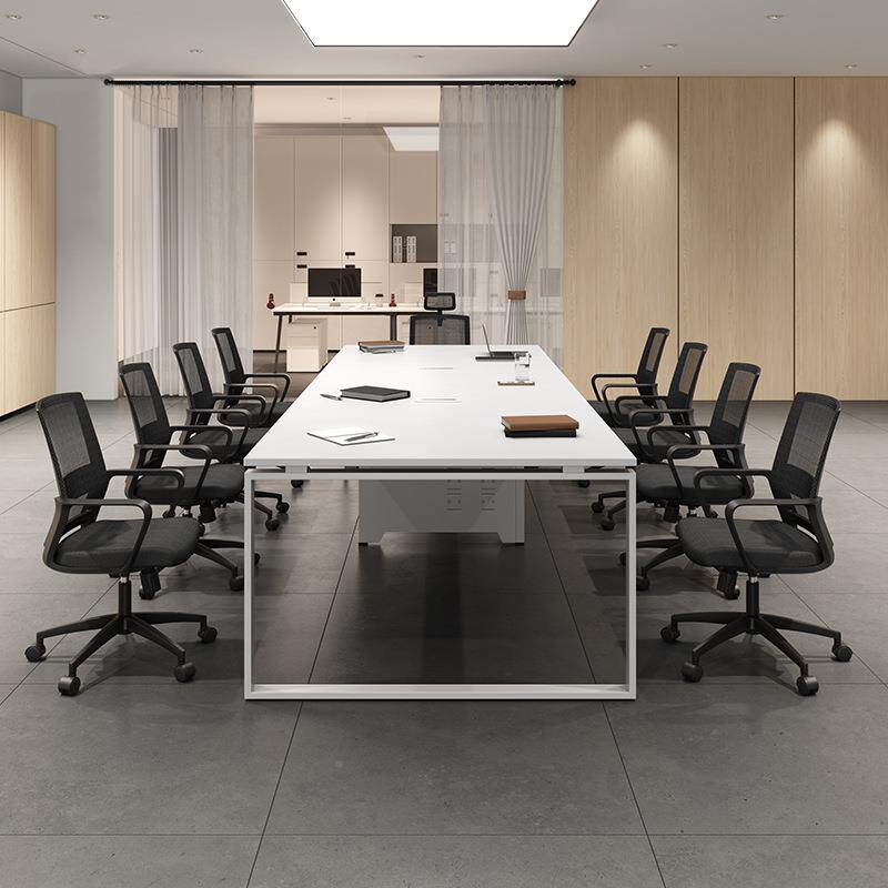 约现代会议桌小型议简室长桌无品牌/洽谈桌简易工作台工员办公桌