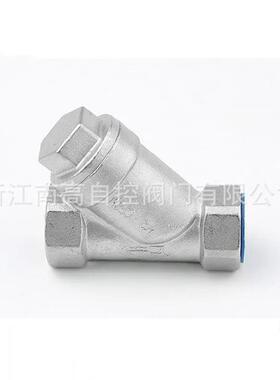 5耐腐蚀QLB地上用Y1型316不锈钢材质丝扣过滤器GL1W-DN0-16P