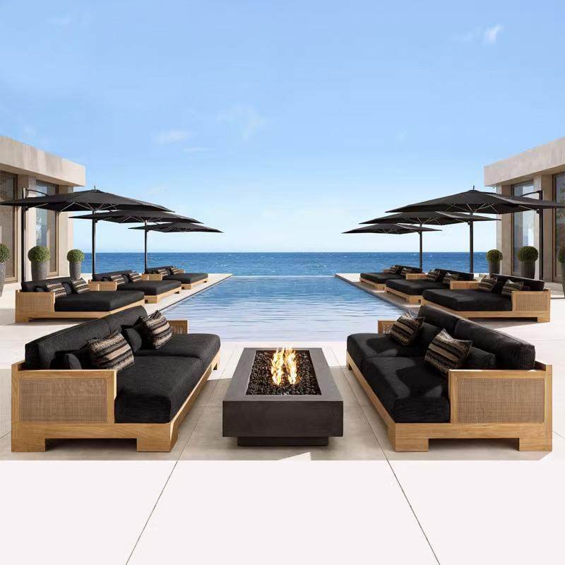 户家外沙发桌椅庭院花藤PO0504酒园阳台店别墅室外柚木编防水防晒,住宅家具,户外沙发,淘宝优惠券,粉丝福利购,淘宝优惠卷