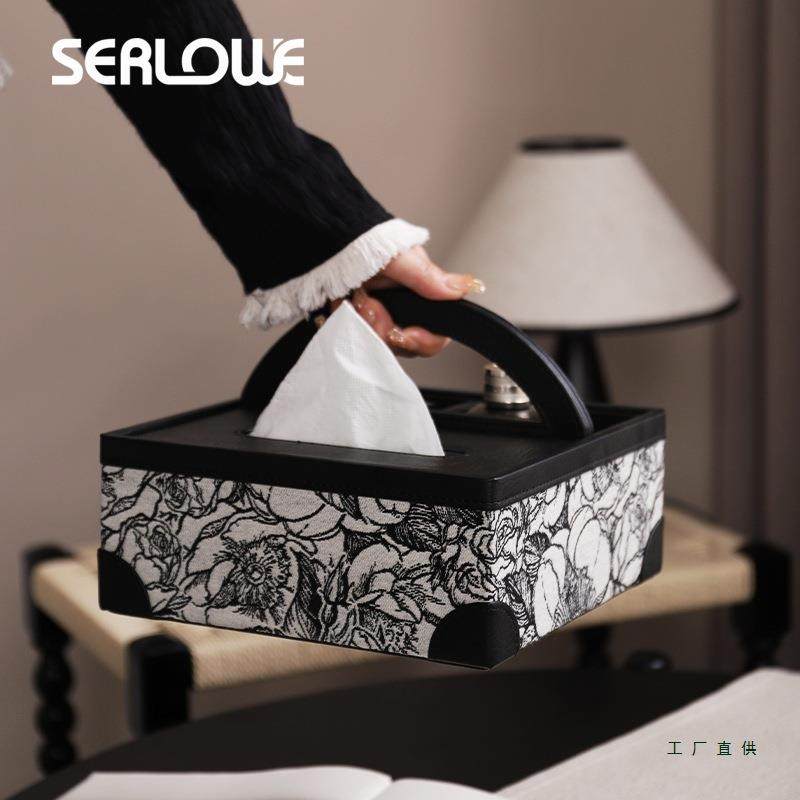 简约轻奢经典古提花皮复质多纸功能纸巾客917厅餐桌布艺收纳盒抽,家居饰品,装饰坐盘/挂盘,淘宝优惠券,粉丝福利购,淘宝优惠卷