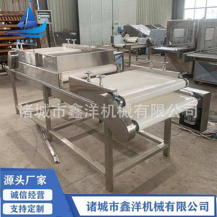 休闲食品软包装整形设备面粉袋压平机食品滚平辣片压袋机