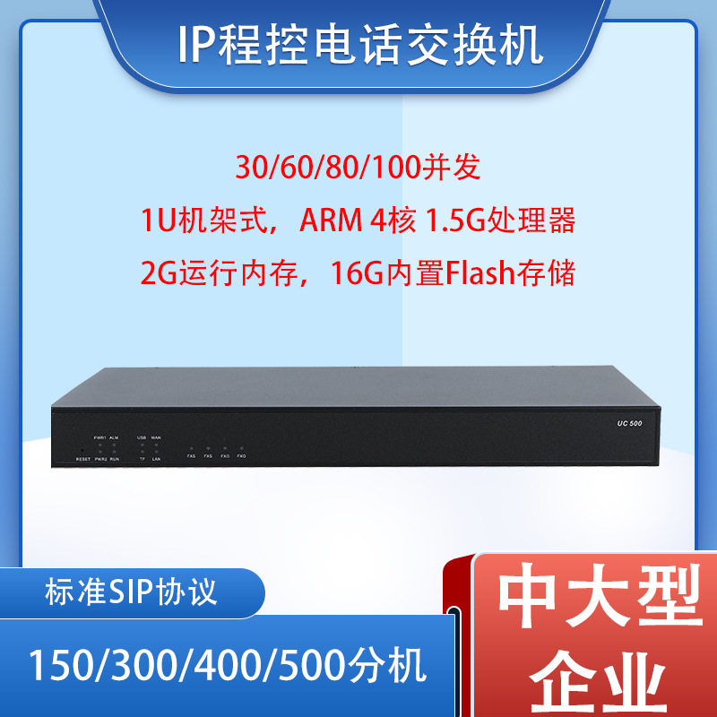 中大型企业IP电话交换机