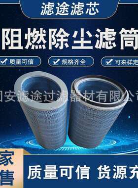 滤途供应P191920椭圆形滤芯阻燃粉尘滤筒P190818 除尘滤芯滤筒