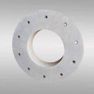 固结棕刚玉双端面磨螺栓紧固砂轮350*63 A树脂砂轮