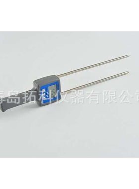 青岛拓科供应加长探针木屑水分测定仪TK100W   锯末快速测水仪