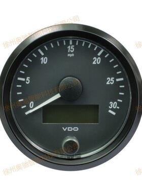 CAN总线仪表VDO车速表30mph 安装直径80-85mm支持J1939