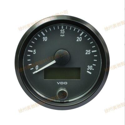CAN总线仪表VDO车速表30mph 安装直径80-85mm支持J1939