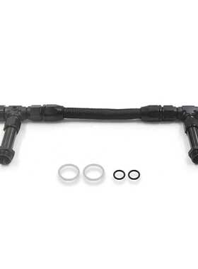 含税AN8双路燃油轨 Holley Dominator 4150 1/8螺纹油管双边接头