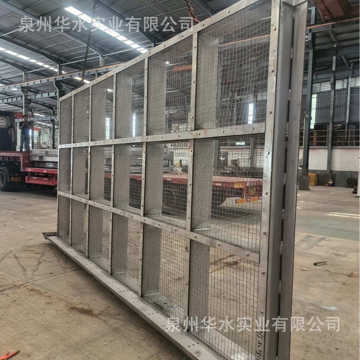 平板滤网不锈钢循环水泵进口平板滤网污水过滤泵站平板格栅拦污栅