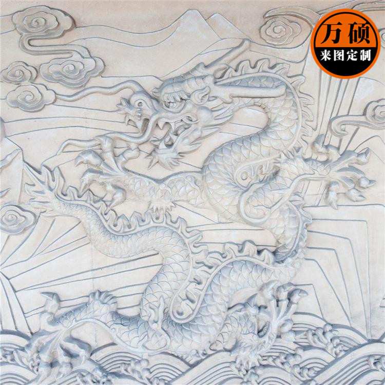 青石汉白玉浮雕制作厂家古代人物将士士兵马车文化墙浮雕壁画石雕
