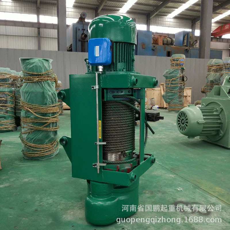 工厂码头车间用单双速CD1MD1钢丝绳电动葫芦起重冶金加长电动葫芦
