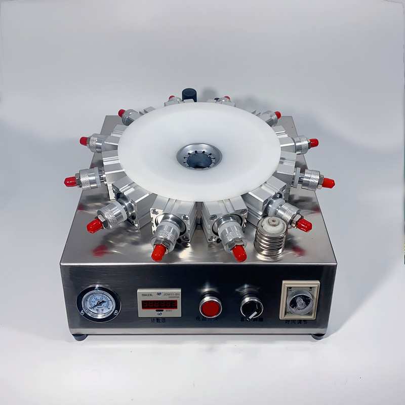 厂家直供E14 灯头机自动锁紧器 压灯头机e27 b22 e39灯头夹具E40