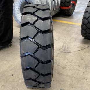 前进18×7 4.33实心轮胎工业叉车实心胎OB503花纹杭叉柳工