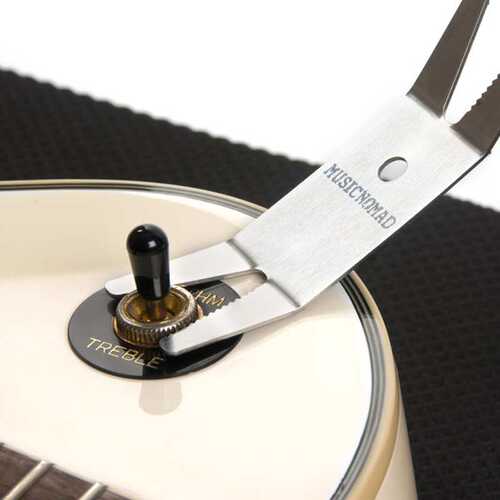 MusicNomad  MN224吉他多功能X形电吉他琴桥旋钮高度弦钮调节扳手