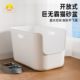 开放式 简盒猫砂盆超巨大半封闭大容量简约加厚防外溅猫厕所超大