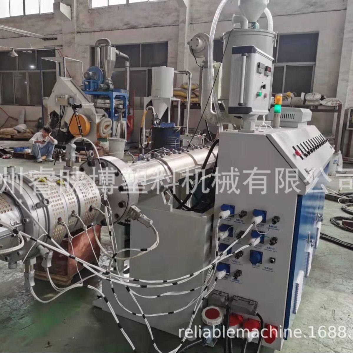 螺杆PE水管生产线 LDPE HDPE 给水管挤出生产线,机械设备,涂装设备,淘宝优惠券,粉丝福利购,淘宝优惠卷