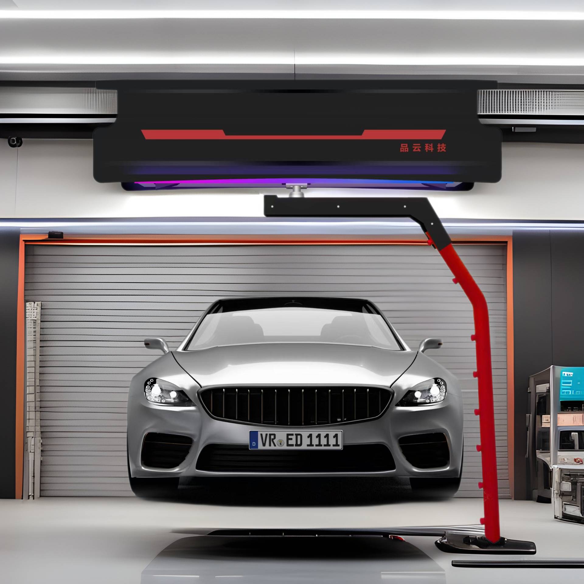 无接触电脑智能洗车机加配远程控制系统15kw电机往复式自动高压