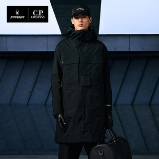 SPYDER蜘蛛C.P联名限量秋冬男Gore 3L三合一羽绒服CP25FW235M Tex