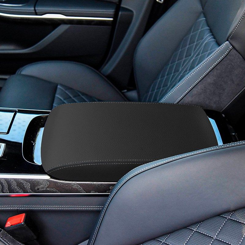 适用18-24款新奥迪A8L改装手扶箱套扶手箱皮套A8d4d5升级内饰配件