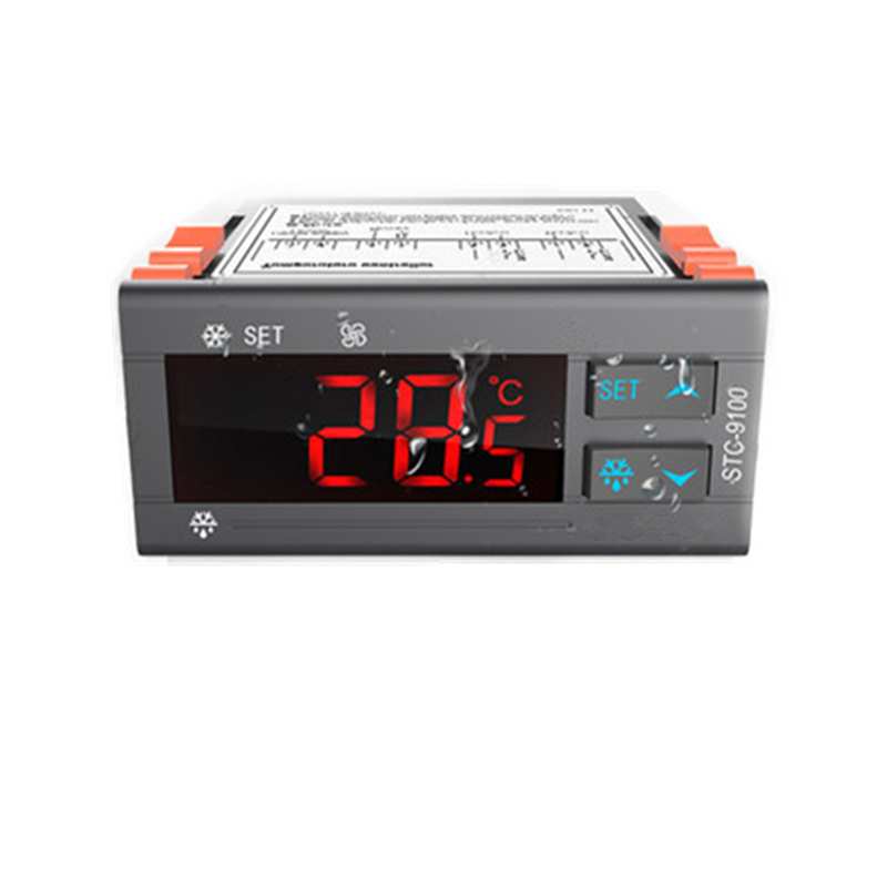 新款STC-9100风冷电子数显智能微电脑温度控制器仪表生产厂家