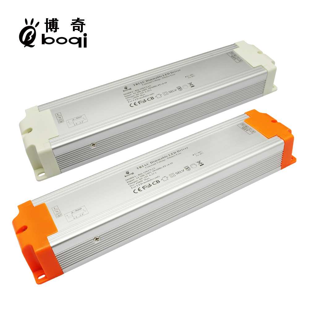 厂家24V150W6.25A恒压可控硅调光电源高PF无频闪开关电源灯带CE